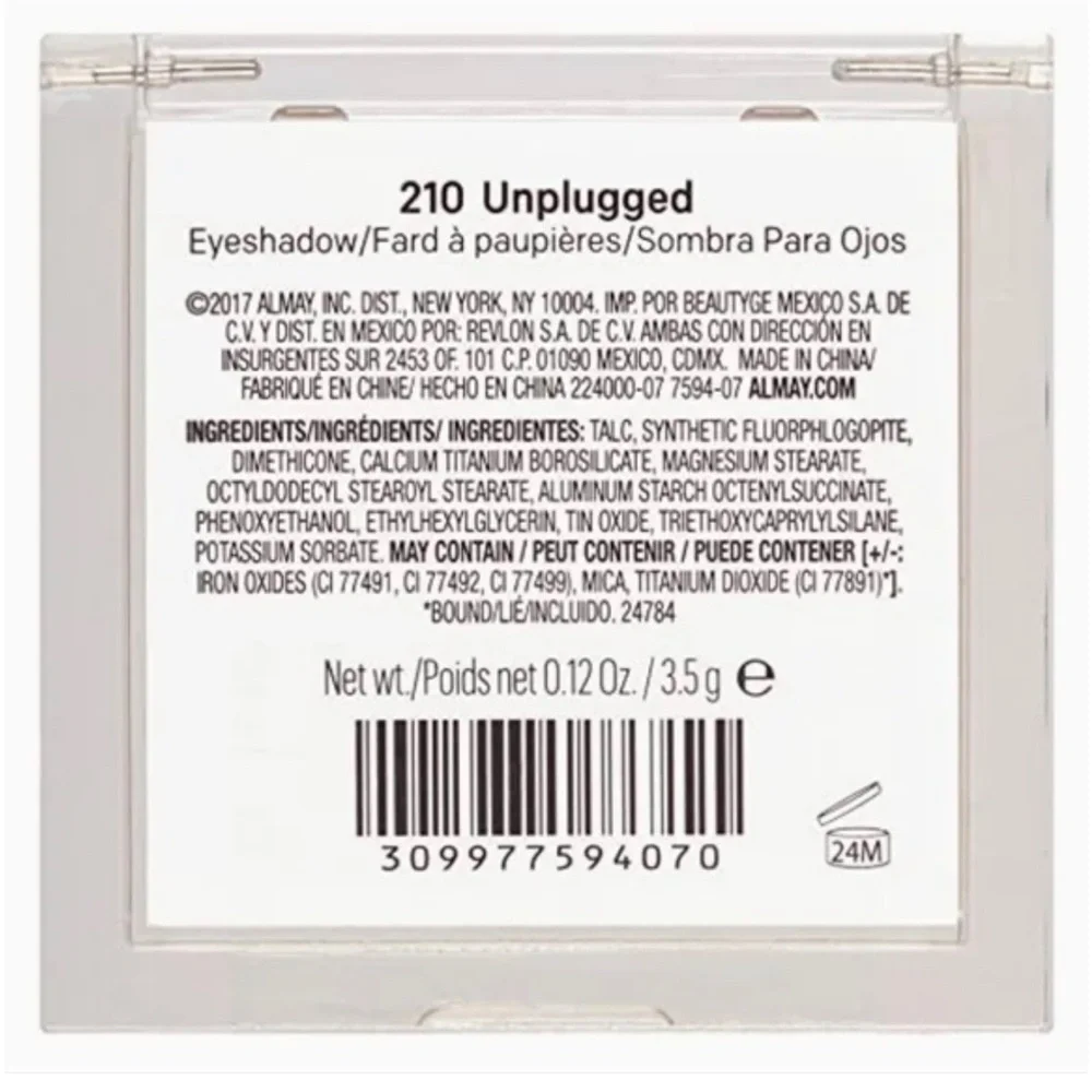 8 Almay Eyeshadow Palette Quads Hypoallergenic Matte Metallic Satin Glitter - Picture 9 of 15